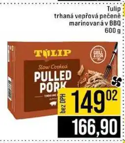 Jip Tulip trhaná vepřová pečeně marinovaná v BBQ 600 g nabídka