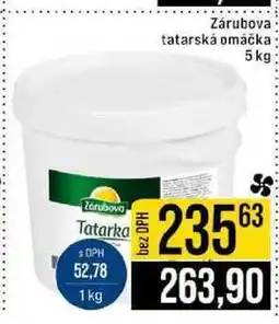 Jip Zárubova tatarská omáčka 5 kg nabídka