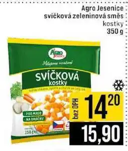 Jip Agro Jesenice svíčková zeleninová směs kostky 350 g nabídka