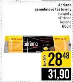 Jip Adriana semolinové těstoviny 600 g nabídka