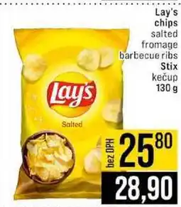 Jip Lay's chips / stix 130 g nabídka