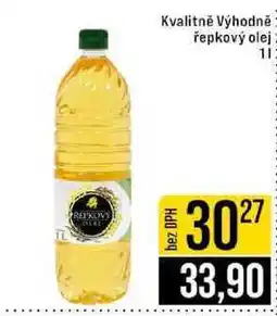 Jip Kvalitně Výhodně řepkový olej 1 l nabídka