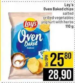 Jip Lay's Oven Baked chips 110 g nabídka