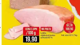 Jip Le & Co výběrová šunka od kosti 87% 100 g nabídka