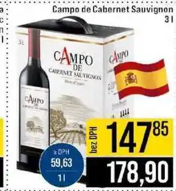 Jip Campo de Cabernet Sauvignon 3 l nabídka