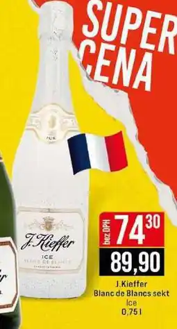 Jip J. Kieffer Blanc de Blancs sekt Ice 0,75 l nabídka