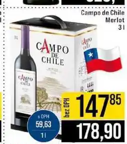 Jip Campo de Chile Merlot 3 l nabídka