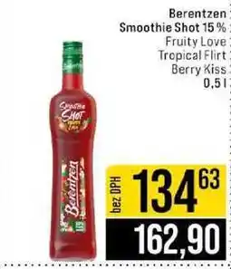 Jip Berentzen Smoothie Shot 15 % 0,5 l nabídka
