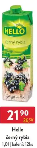 Qanto Hello černý rybíz nabídka