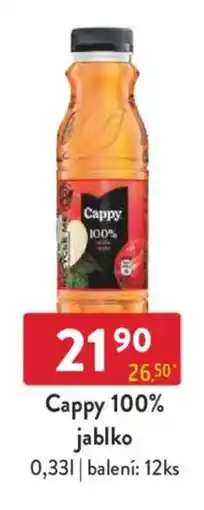 Qanto Cappy 100% jablko nabídka