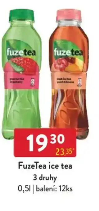 Qanto FuzeTea ice tea nabídka