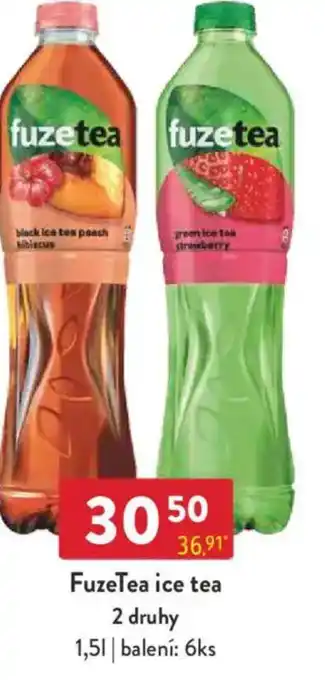 Qanto FuzeTea ice tea nabídka