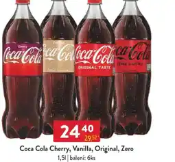 Qanto Coca Cola Cherry, Vanilla, Original, Zero nabídka