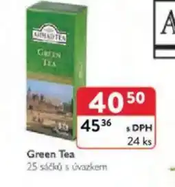 Qanto AHMAD TEA Green Tea nabídka