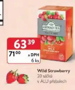 Qanto AHMAD TEA Wild Strawberry nabídka
