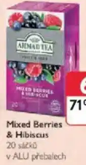 Qanto AHMAD TEA Mixed Berries & Hibiscus nabídka