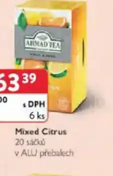 Qanto AHMAD TEA Mixed Citrus nabídka
