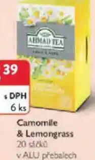 Qanto AHMAD TEA Camomile & Lemongrass nabídka