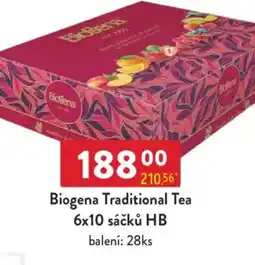 Qanto Biogena Traditional Tea 6x10 sáčků HB nabídka