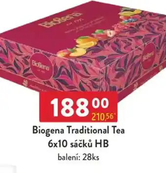 Qanto Biogena Traditional Tea 6x10 sáčků HB nabídka
