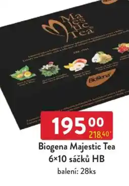 Qanto Biogena Majestic Tea 6×10 sáčků HB nabídka