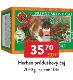 Qanto Herbex průduškový čaj nabídka