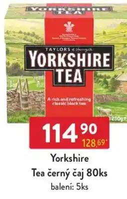 Qanto Yorkshire Tea černý čaj nabídka