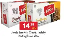 Qanto Jemča černý čaj Čínský, Indický nabídka