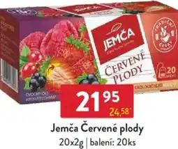 Qanto Jemča Červené plody nabídka