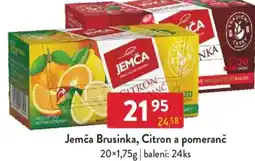 Qanto Jemča Brusinka, Citron a pomeranč nabídka