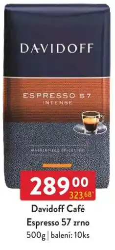 Qanto Davidoff Café Espresso 57 zrno nabídka