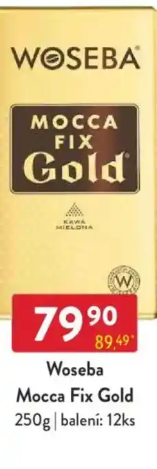 Qanto Woseba Mocca Fix Gold nabídka