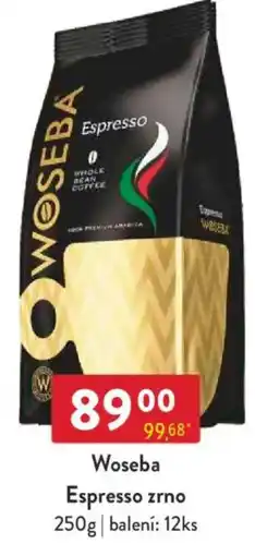 Qanto Woseba Espresso zrno nabídka