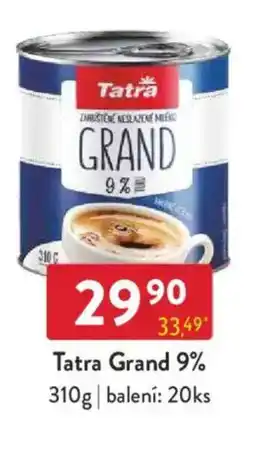 Qanto Tatra Grand 9% nabídka