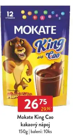 Qanto Mokate King Cao kakaový nápoj nabídka