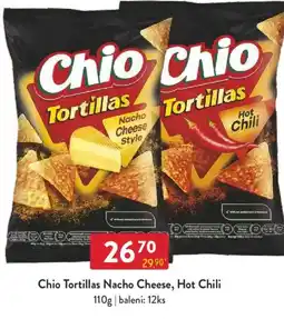 Qanto Chio Tortillas Nacho Cheese, Hot Chili nabídka