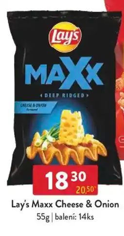 Qanto Lay's Maxx Cheese & Onion nabídka
