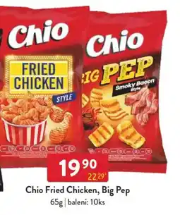 Qanto Chio Fried Chicken, Big Pep nabídka