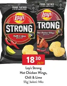 Qanto Lay's Strong Hot Chicken Wings, Chili & Lime nabídka