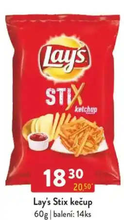 Qanto Lay's Stix kečup nabídka