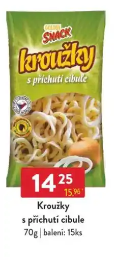 Qanto Kroužky s příchutí cibule nabídka