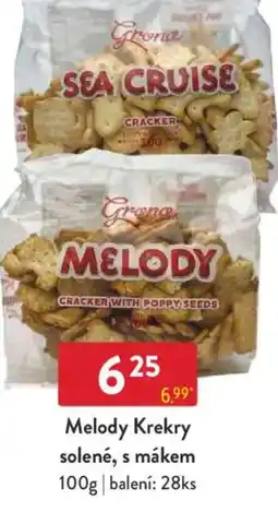 Qanto Melody Krekry solené, s mákem nabídka