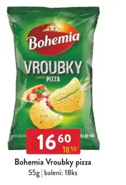 Qanto Bohemia Vroubky pizza nabídka