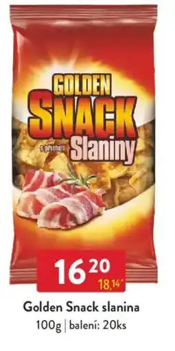 Qanto Golden Snack slanina nabídka