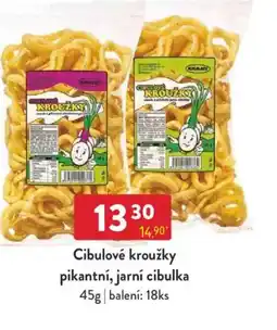 Qanto Cibulové kroužky pikantní, jarní cibulka nabídka
