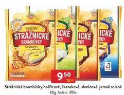 Qanto Strážnické brambůrky hořčicové, česnekové, slaninové, jemně solené nabídka