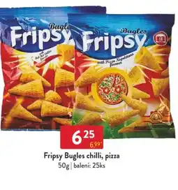 Qanto Fripsy Bugles chilli, pizza nabídka