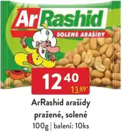 Qanto ArRashid arašídy pražené, solené nabídka