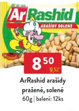 Qanto ArRashid arašídy pražené, solené nabídka