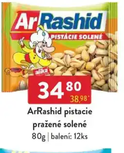 Qanto ArRashid pistacie pražené solené nabídka
